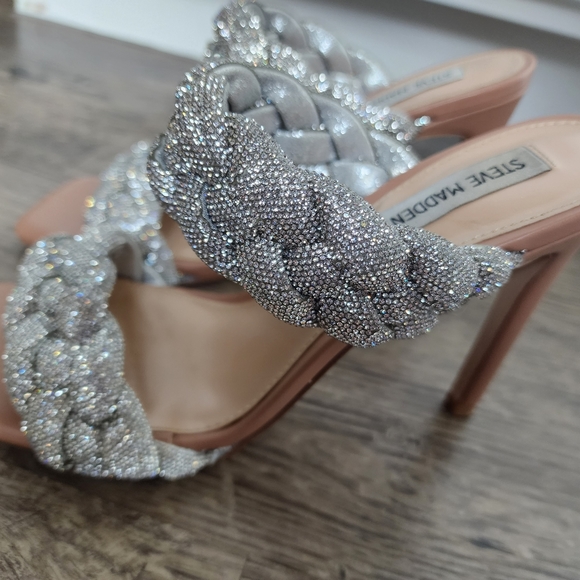 Steve Madden Rhinestone Heels - Picture 2 of 4